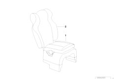 E39 520d M47 Touring / Universal Accessories/  Child Seat Integrated Accessory