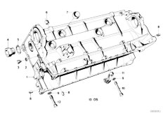 E12 528i M30 Sedan / Engine Engine Block