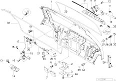 E36 316i M43 Touring / Bodywork Trunk Lid Closing System