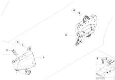 E38 740iL M60 Sedan / Restraint System And Accessories/  Side Airbag