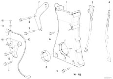 E32 730i M30 Sedan / Engine/  Lower Timing Case