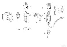 E36 318is M44 Sedan / Vehicle Electrical System/  Various Switches-4