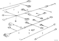 E31 840i M60 Coupe / Vehicle Electrical System Wiring Set