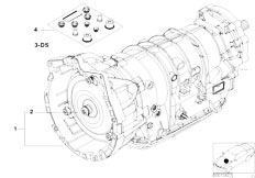 E46 330xi M54 Sedan / Automatic Transmission/  Automatic Gearbox A5s390r 4 Wheel