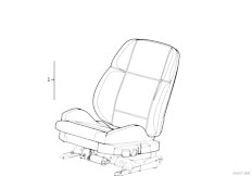 E36 318tds M41 Touring / Seats/  Bmw Sport Seat Electrically Adjustable