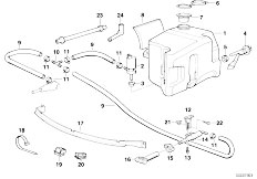 E36 320i M52 Cabrio / Vehicle Electrical System/  Single Parts For Head Lamp Cleaning