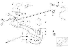 E34 518i M40 Sedan / Engine Electrical System/  Battery Cable