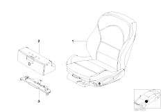 E46 M3 S54 Coupe / Seats Sports Seat