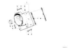 E32 730i M30 Sedan / Engine/  Upper Timing Case