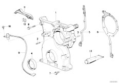 E36 325i M50 Cabrio / Engine/  Timing Case