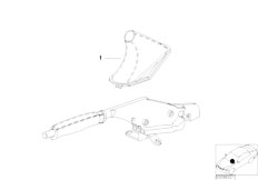 Z3 Z3 M3.2 S50 Coupe / Individual Equipment/  Individual Handbrake Lever And Cover