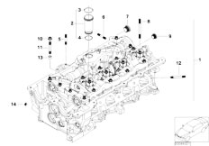 E93 320i N46N Cabrio / Engine/  Cylinder Head