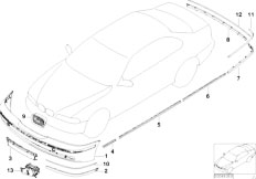 E39 525tds M51 Sedan / Vehicle Trim/  Retrofit Facelift 2000