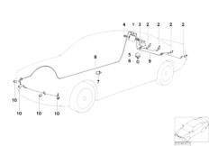 E39 530d M57 Sedan / Distance Systems Cruise Control/  Park Distance Control Pdc-2