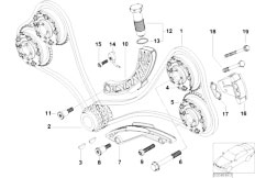 E63 650i N62N Coupe / Engine/  Timing Gear Timing Chain Cyl 5 8