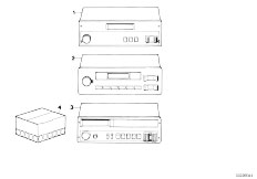 E34 530i M30 Sedan / Audio Navigation Electronic Systems/  Radio Bavaria Mono Digital