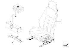 E86 Z4 M3.2 S54 Coupe / Seats/  Basic Seat