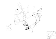 E93 335i N54 Cabrio / Engine Electrical System/  Starter