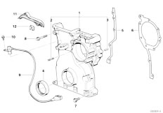 E39 523i M52 Sedan / Engine/  Timing Case