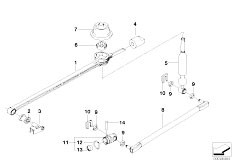 E85 Z4 2.5i M54 Roadster / Gearshift/  Gearbox Shifting Parts