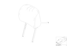 E46 320d M47 Touring / Individual Equipment/  Indiv Headrest Sports Seat Leather