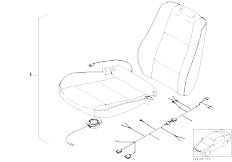 E46 330Ci M54 Cabrio / Universal Accessories/  Active Seat Ventilation Retrofit Kit