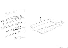 E36 325tds M51 Touring / Equipment Parts/  Car Tool