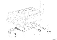 E36 318is M42 Sedan / Engine/  Cylinder Head Attached Parts