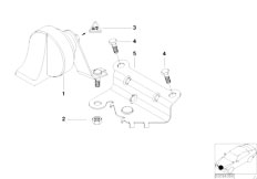 E46 330xd M57N Touring / Vehicle Electrical System/  Horn