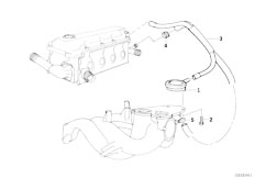E36 318i M43 Cabrio / Engine/  Crankcase Ventilation