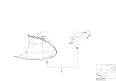 E46 320td M47N Compact / Lighting/  Indicators Front Side-3