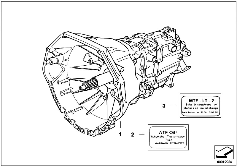 fjerne En trofast have på Original Parts for E39 540i M62 Touring / Manual Transmission/ Manual  Gearbox S6s 420g - eStore-Central.com