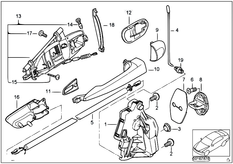 Original Parts For E46 320d M47 Touring    Bodywork   Door