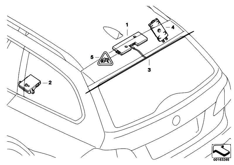 Original BMW DAB-Antenna (65209127895)