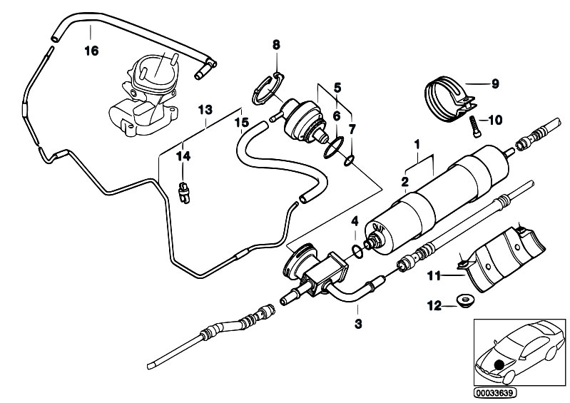 e39 m5 fuel filter