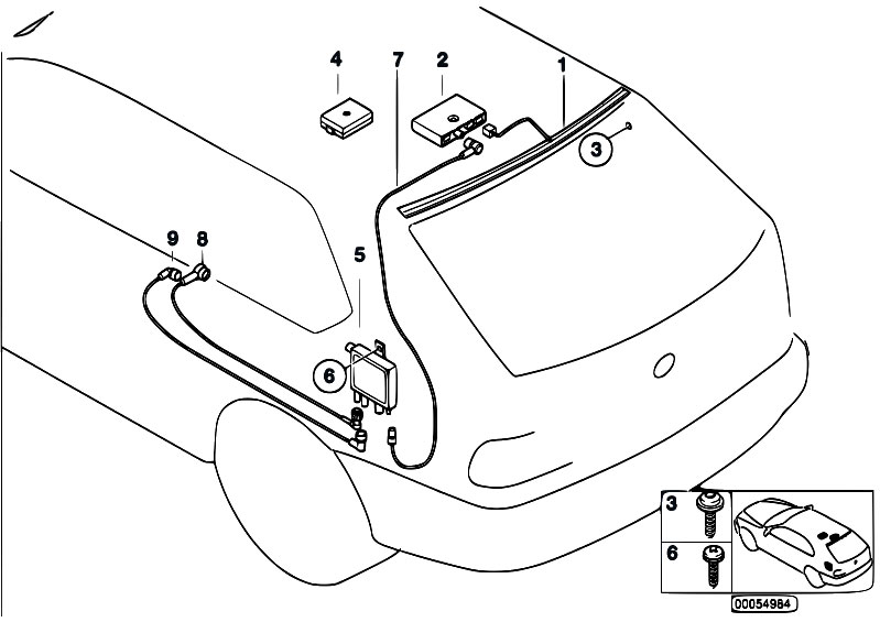 Audio, Navigation, Electronic Systems BMW E46 touring 47673