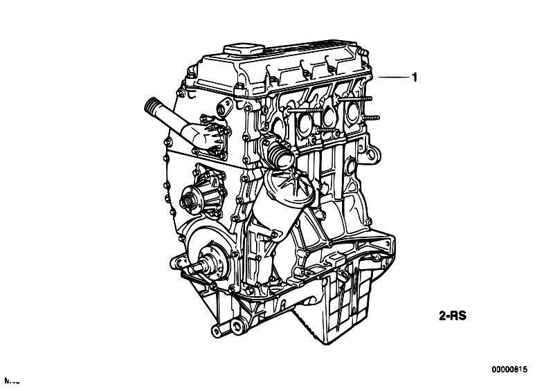 Original Parts for E46 318i M43 Touring / Engine/ Short Engine - eStore