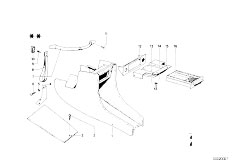 114 1802 M10 Touring / Vehicle Trim/  Centre Console