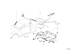 114 2002 M10 Touring / Vehicle Trim/  Trim Panel Trunk Floor-2