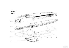 114 2002tii M10 Sedan / Vehicle Trim/  Dashboard Support-4