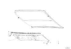 114 2000tii M10 Touring / Vehicle Trim Trim Panel Trunk Floor-4