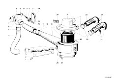 NK 1600 4 Zyl Sedan / Fuel Preparation System Intake Silencer