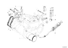 NK 1800tiSA 4 Zyl Sedan / Fuel Preparation System Carburetor Mounting Parts