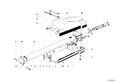 NK 2000tii 4 Zyl Sedan / Steering Steering Column Tube Trim Panel-2