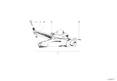 NK 2000C M10 Coupe / Rear Axle/  Trailing Arm
