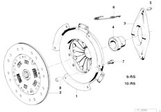 E32 730iL M30 Sedan / Clutch/  Clutch