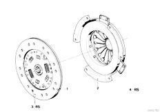 E12 525 M30 Sedan / Clutch/  Clutch