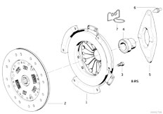 E36 M3 S50 Sedan / Clutch/  Clutch