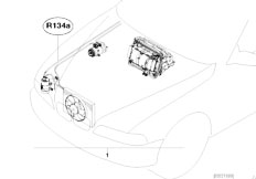 E39 528i M52 Sedan / Heater And Air Conditioning/  Installing Set Automatic Air Conditioner