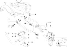E34 518g M43 Touring / Fuel Preparation System/  Cng Pipe